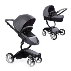 Cool Grey - Black - Детская коляска Mima Xari 3G Flair 2в1